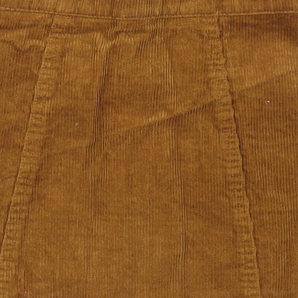Nutmeg Girls Brown  Corduroy A-Line Skirt Size 6-7 Years