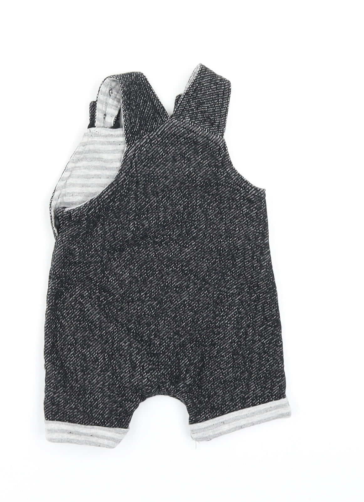 George Boys Black   Dungaree One-Piece Size 0-3 Months  - Batman