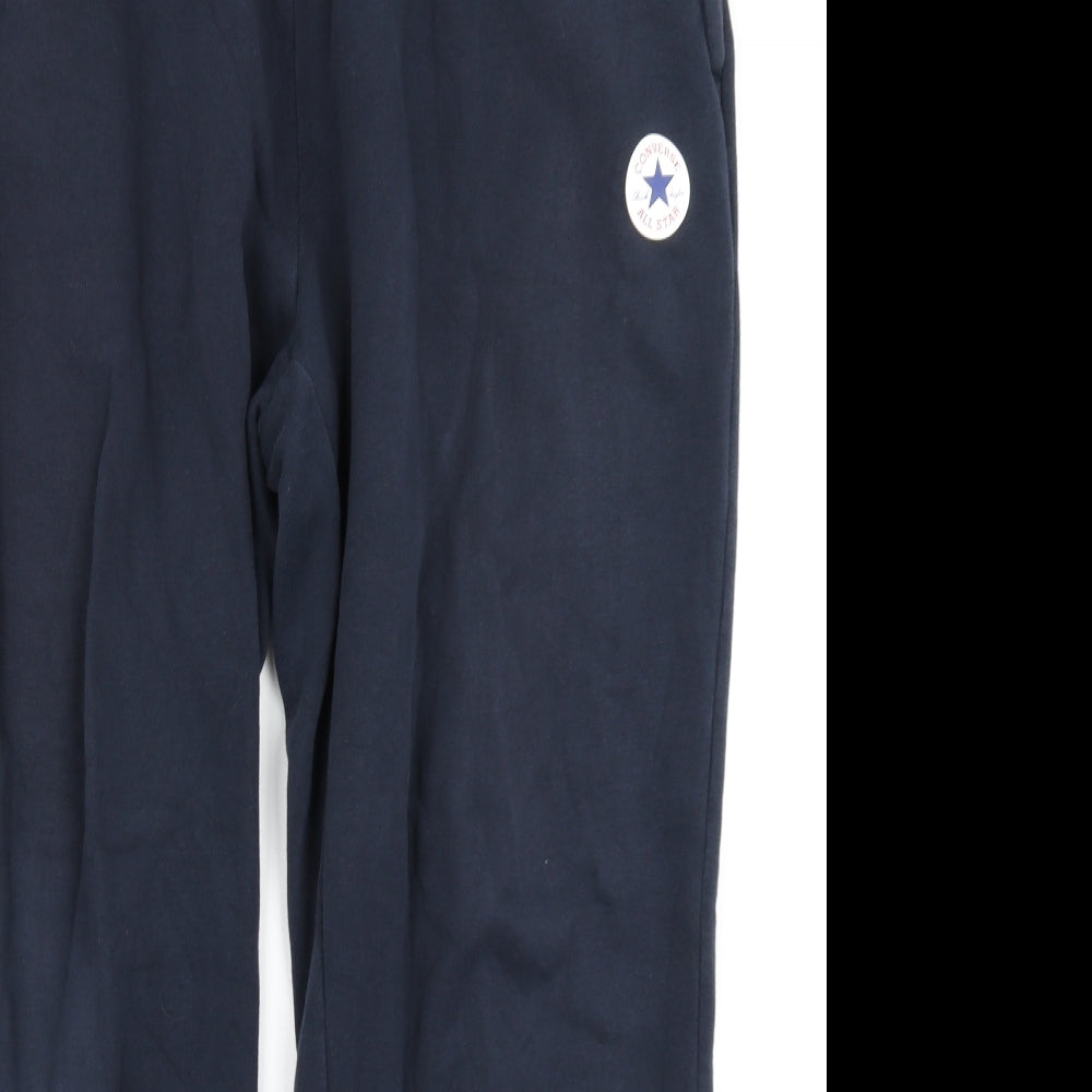 Converse Mens Blue   Jogger Trousers Size L L26 in