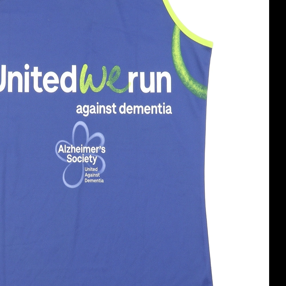 Alzheimer's Society Womens Blue   Basic Tank Size S