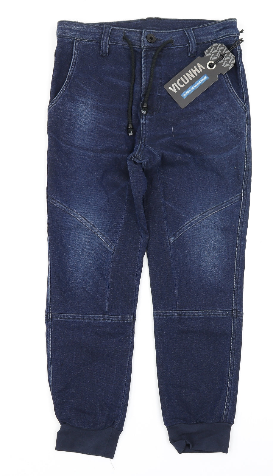 Vicunha Mens Blue  Denim Cropped Jeans Size 28 in L24 in