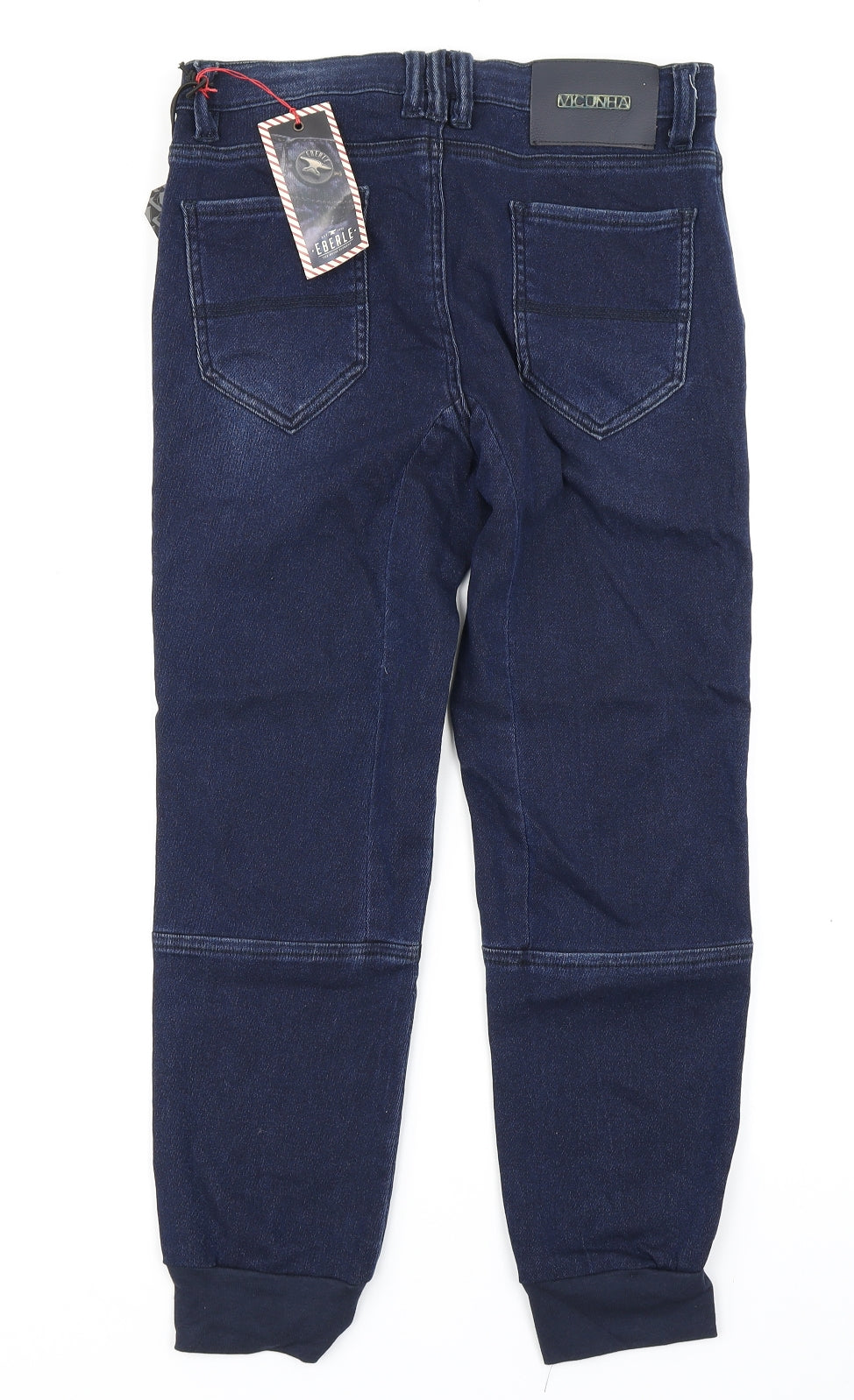 Vicunha Mens Blue  Denim Cropped Jeans Size 28 in L24 in