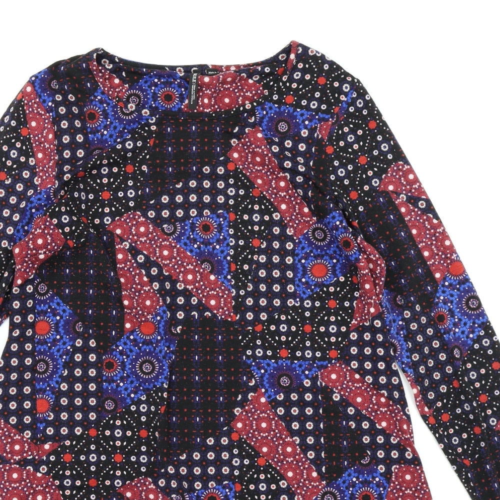 Capsule Womens Blue Floral  Fit & Flare  Size 14