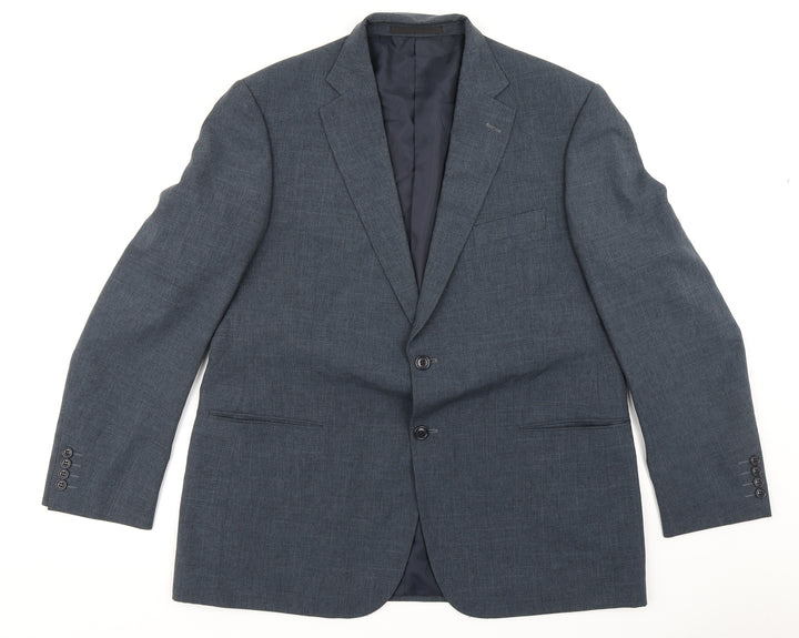 Marks & Spencer Mens Black Jacket Blazer Size 44