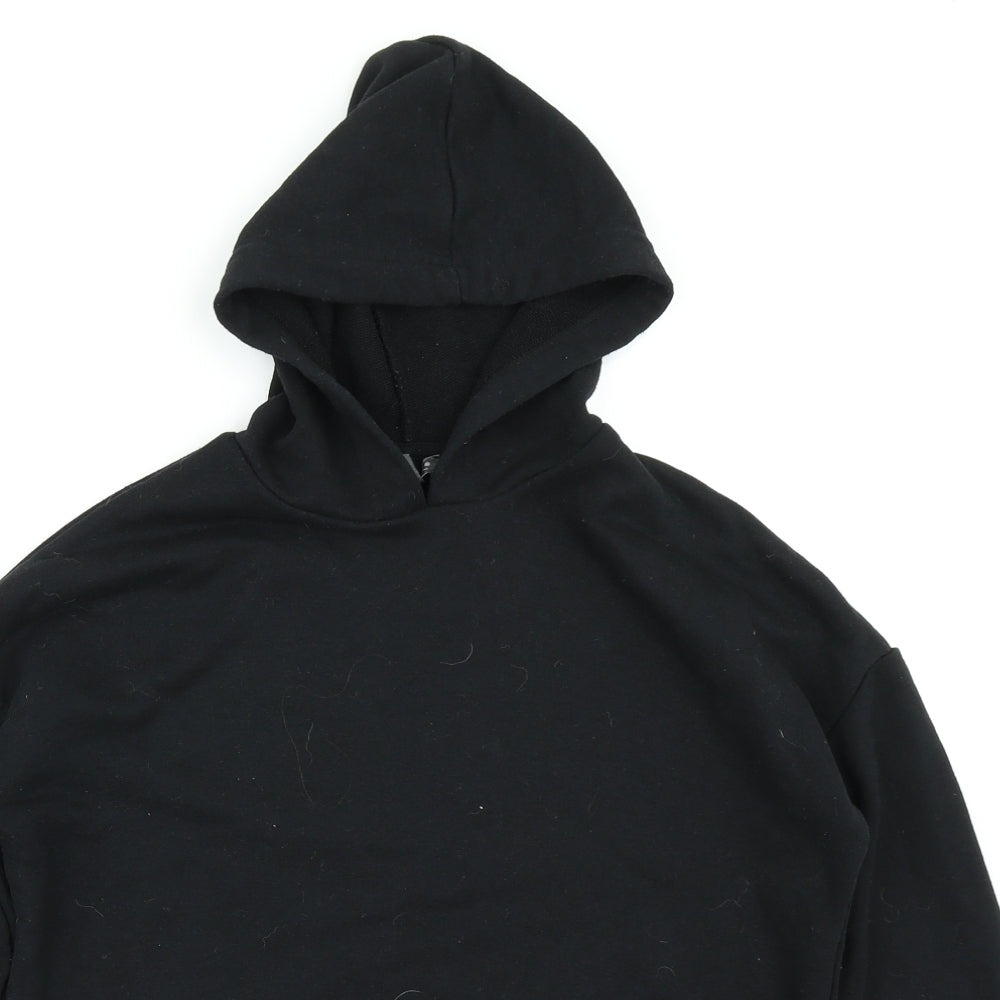 Primark Girls Black   Pullover Hoodie Size 11-12 Years