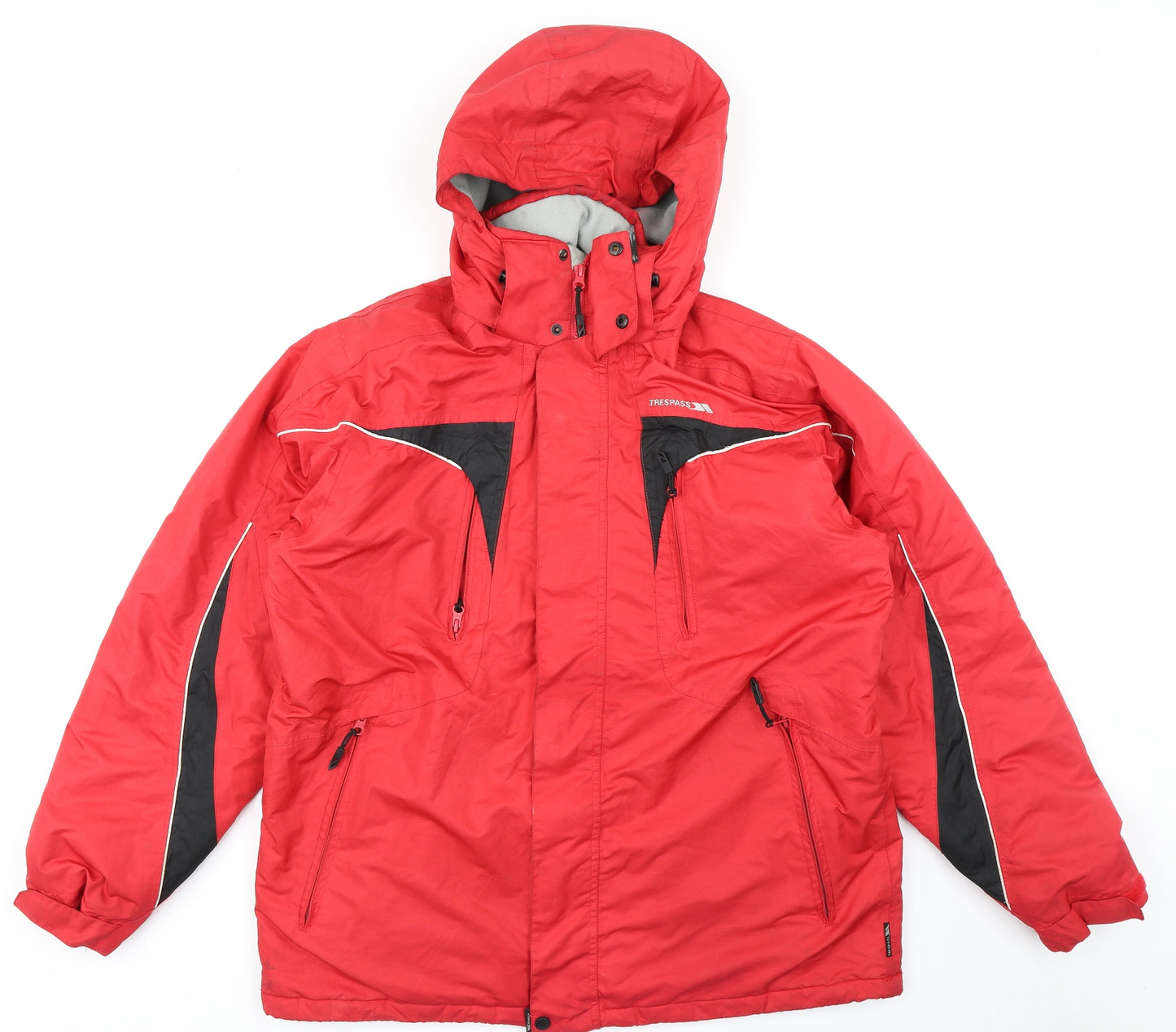 Trespass Mens Red   3-in-1 Jacket Coat Size L
