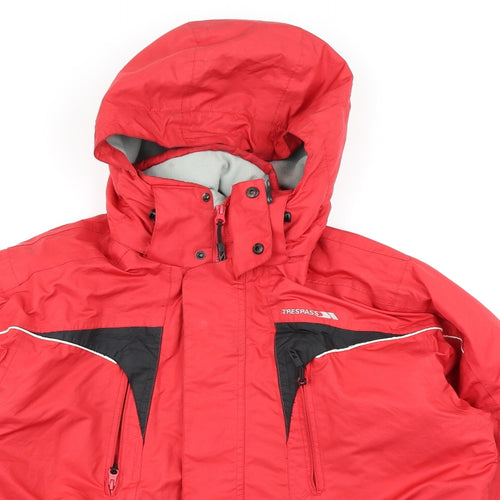 Trespass Mens Red   3-in-1 Jacket Coat Size L