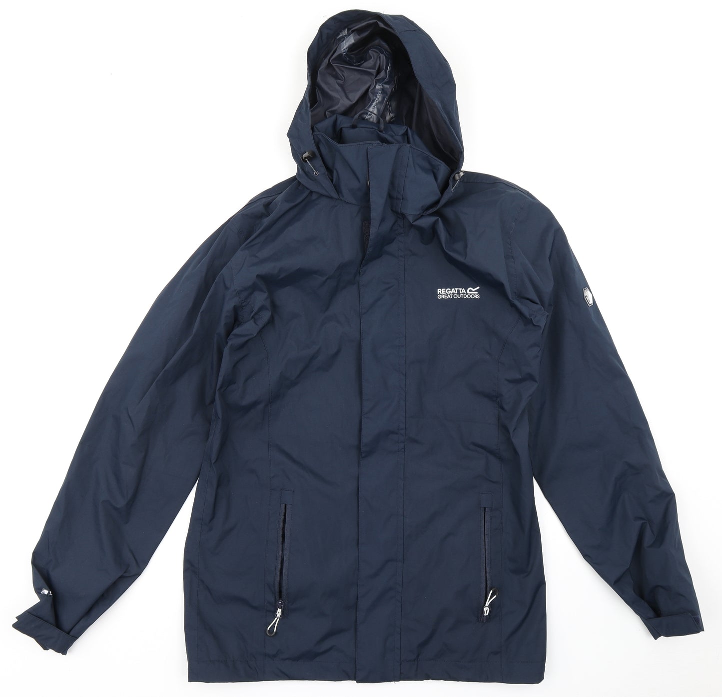 Regatta Mens Blue   Rain Coat Coat Size S