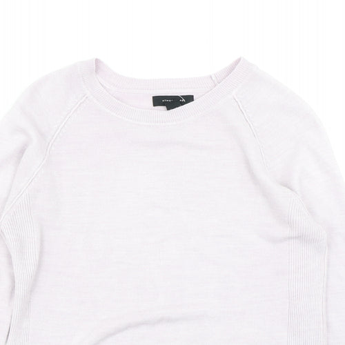 Atmosphere Womens Purple  Knit Pullover Jumper Size 12
