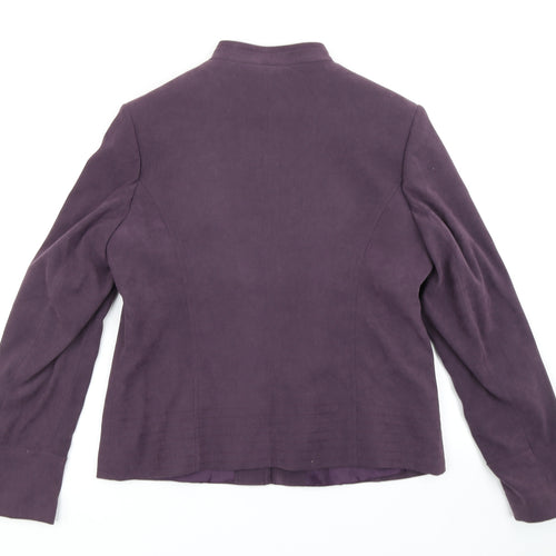Bonmarché Womens Purple   Jacket  Size 14