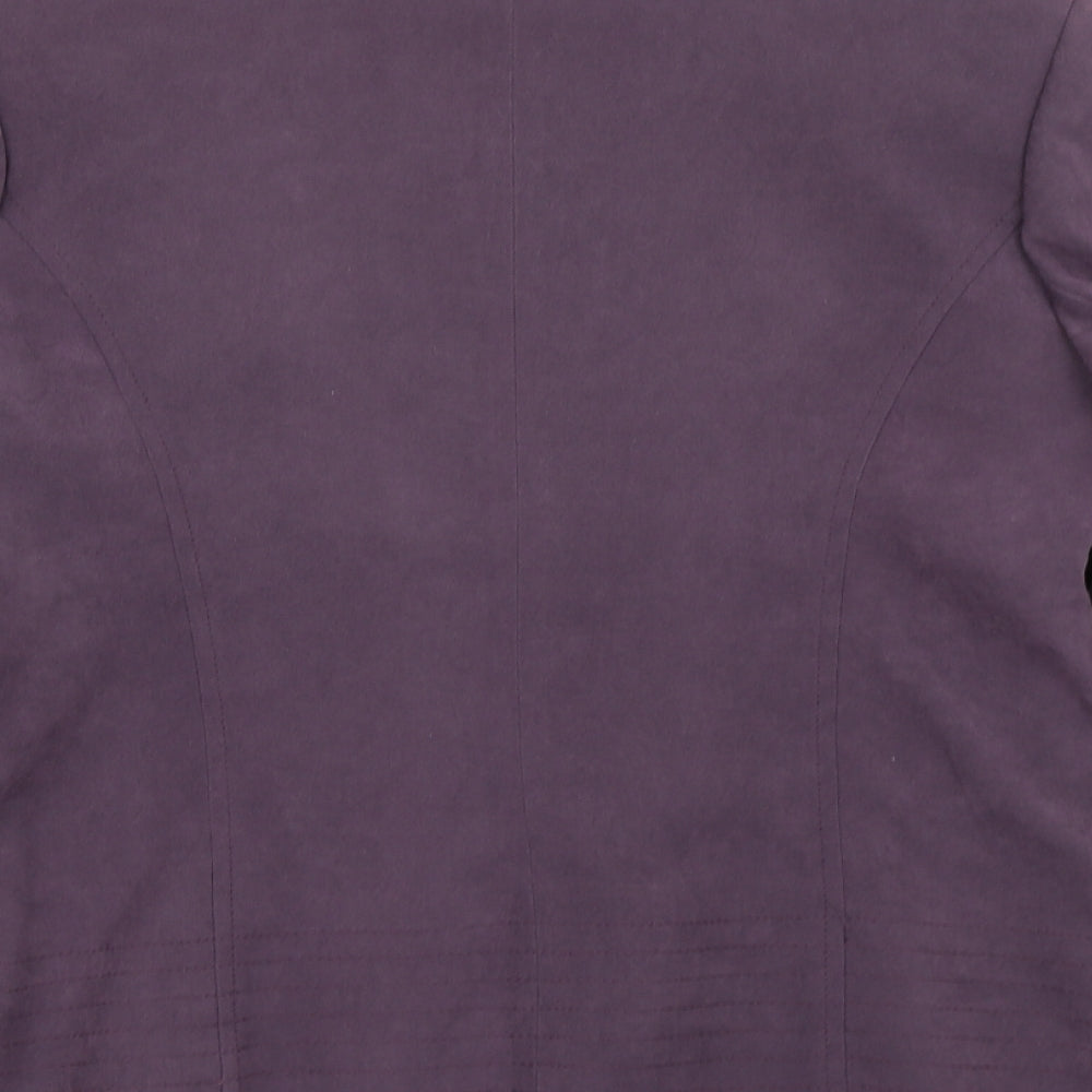 Bonmarché Womens Purple   Jacket  Size 14