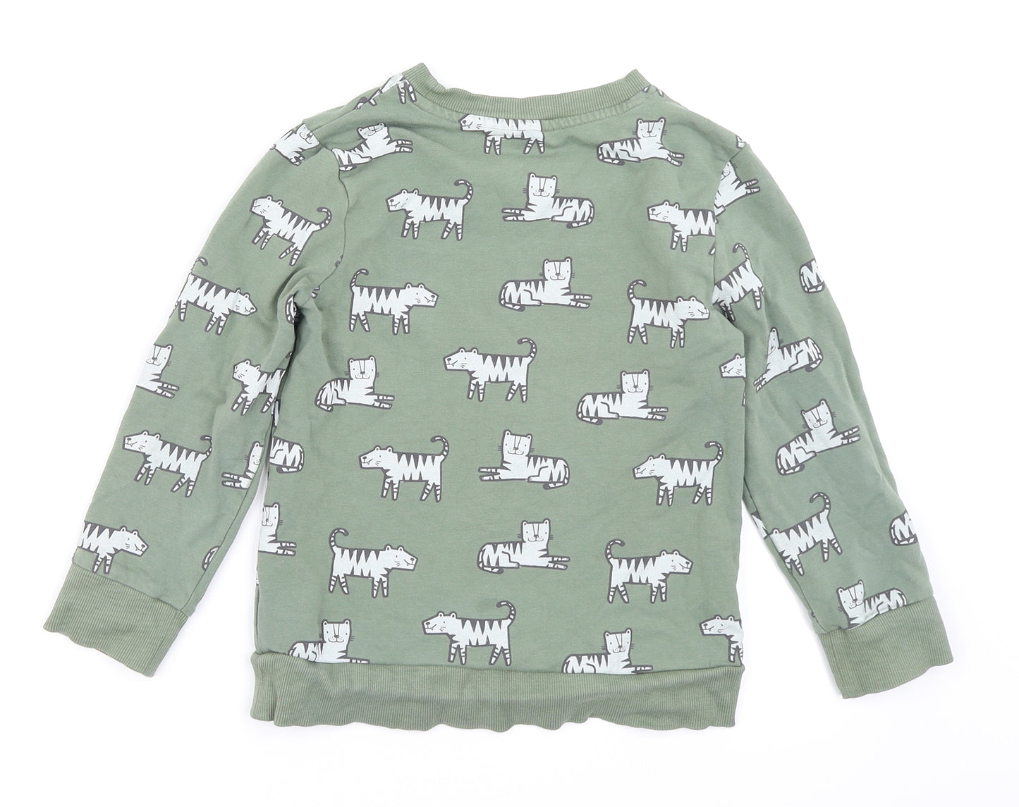 George Boys Green   Pullover Sweatshirt Size 5-6 Years