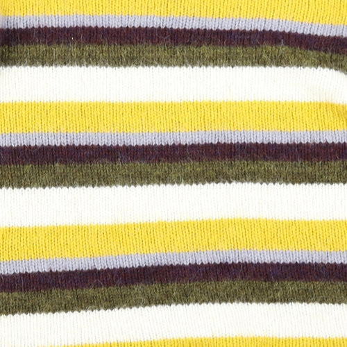 Topshop Womens Blue Striped Knit Pullover Jumper Size 10