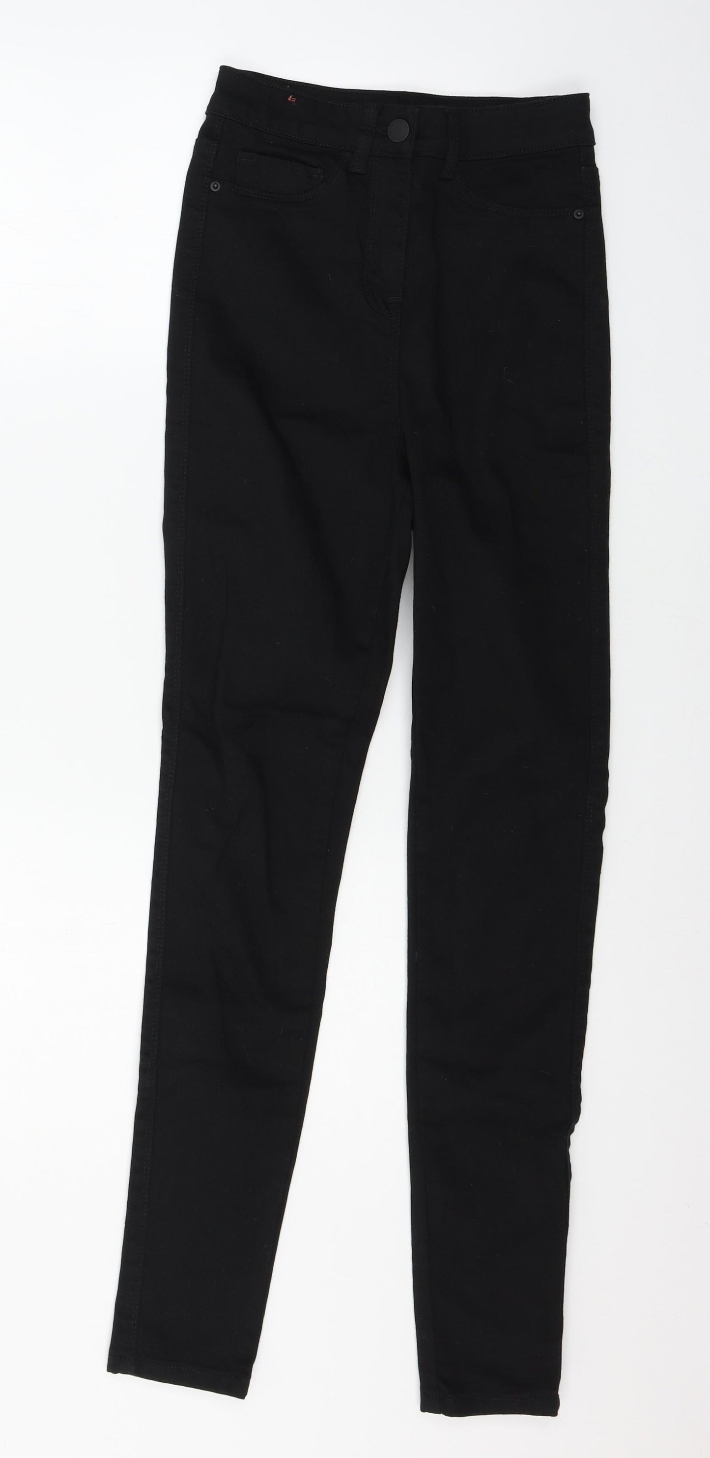 NEXT Womens Black  Denim Skinny Jeans Size 6 L29 in