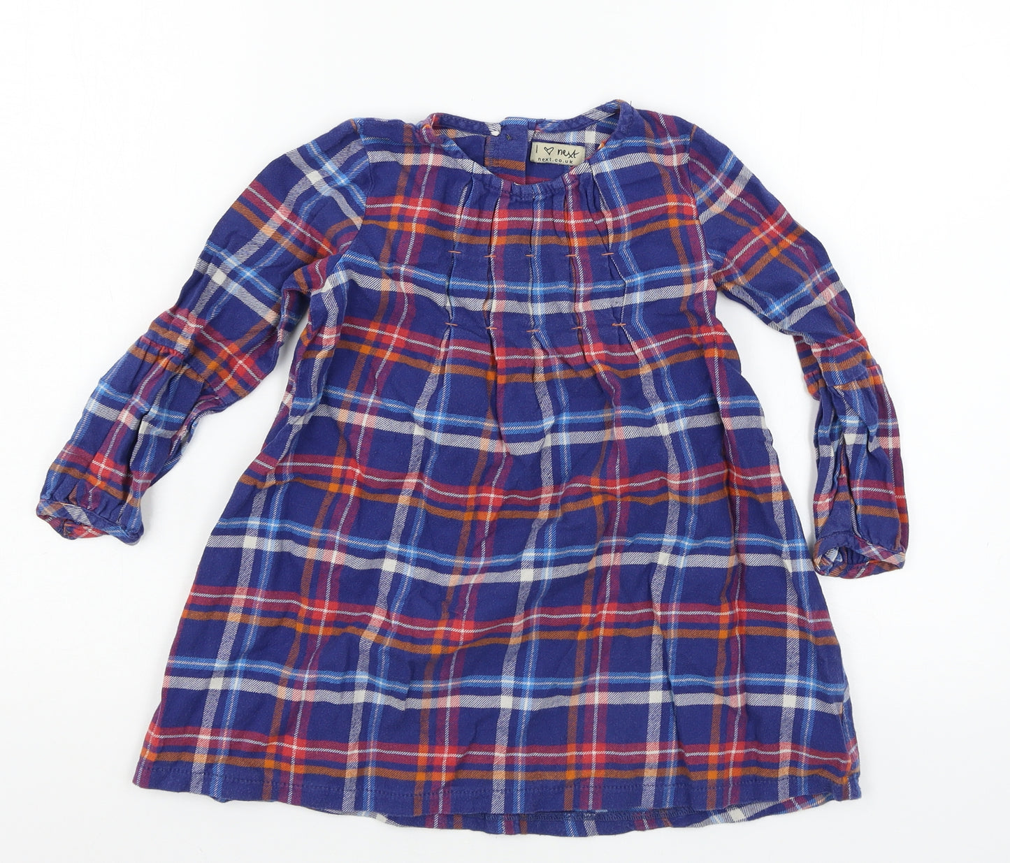 NEXT Girls Blue Paisley  A-Line  Size 4-5 Years