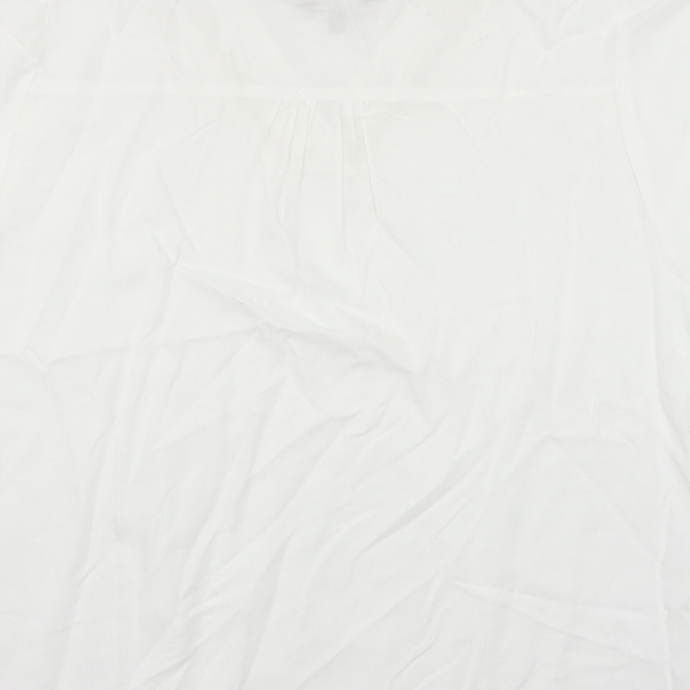 Anthology Womens White   Basic Blouse Size 20