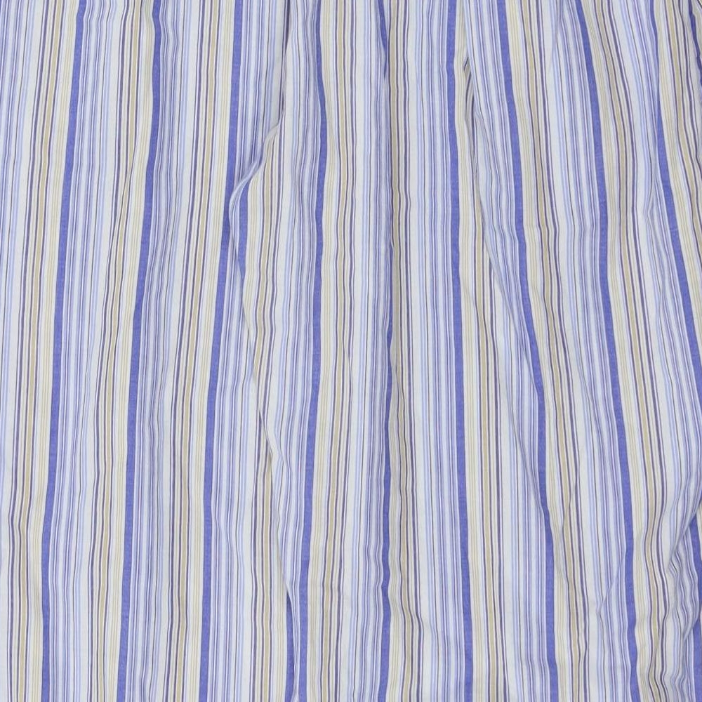 George Womens Blue Striped  Capri Pyjama Pants Size L