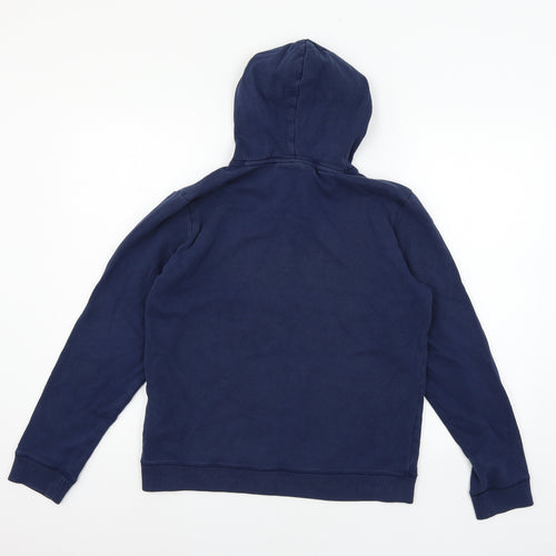 Under armour Womens Blue  Jersey Pullover Hoodie Size XL