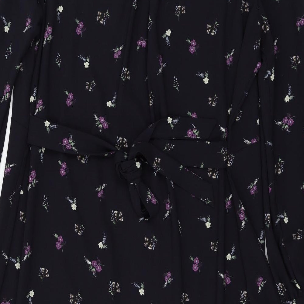 NEXT Womens Blue Floral  A-Line  Size 22