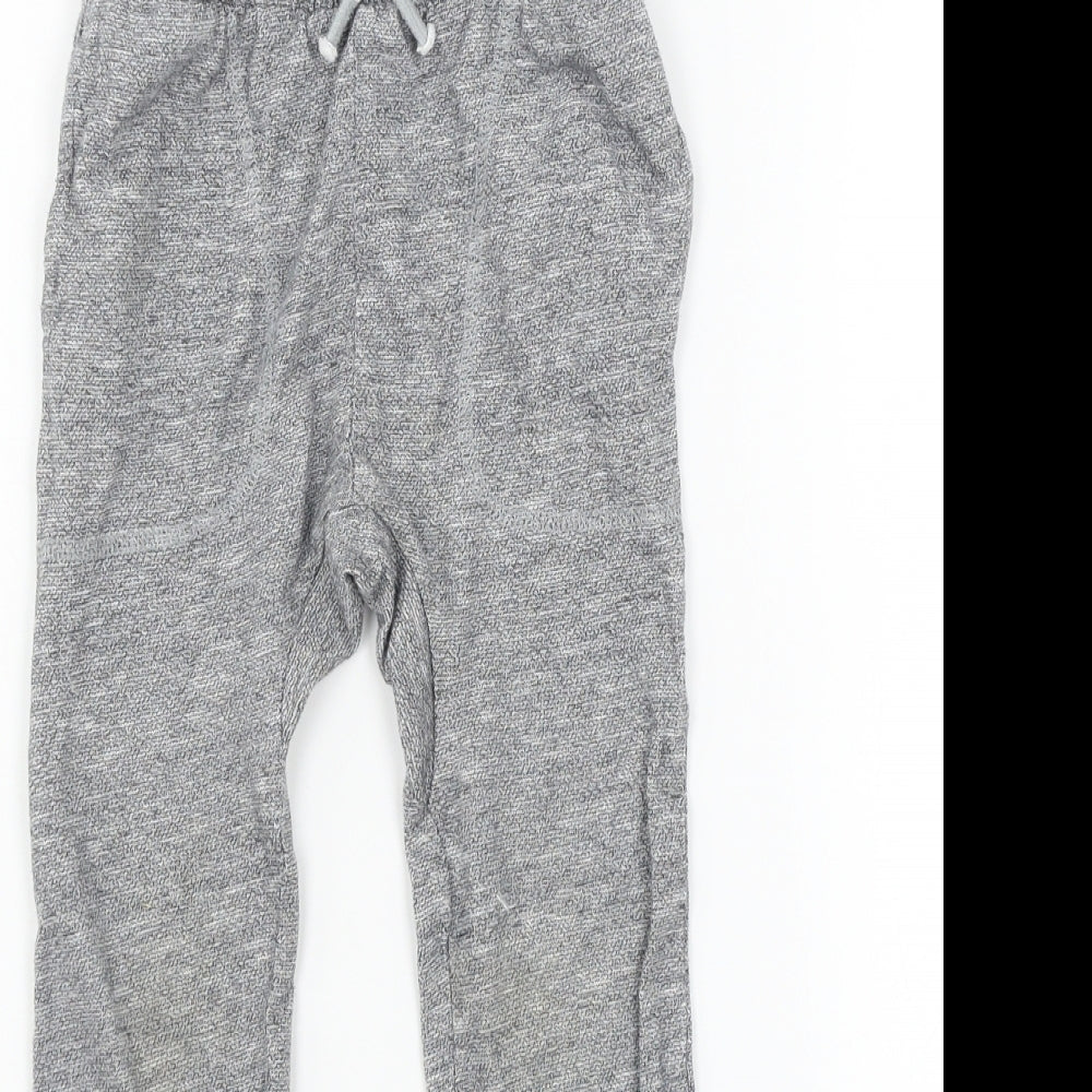 NEXT Boys Grey  Jersey Jogger Trousers Size 5-6 Years