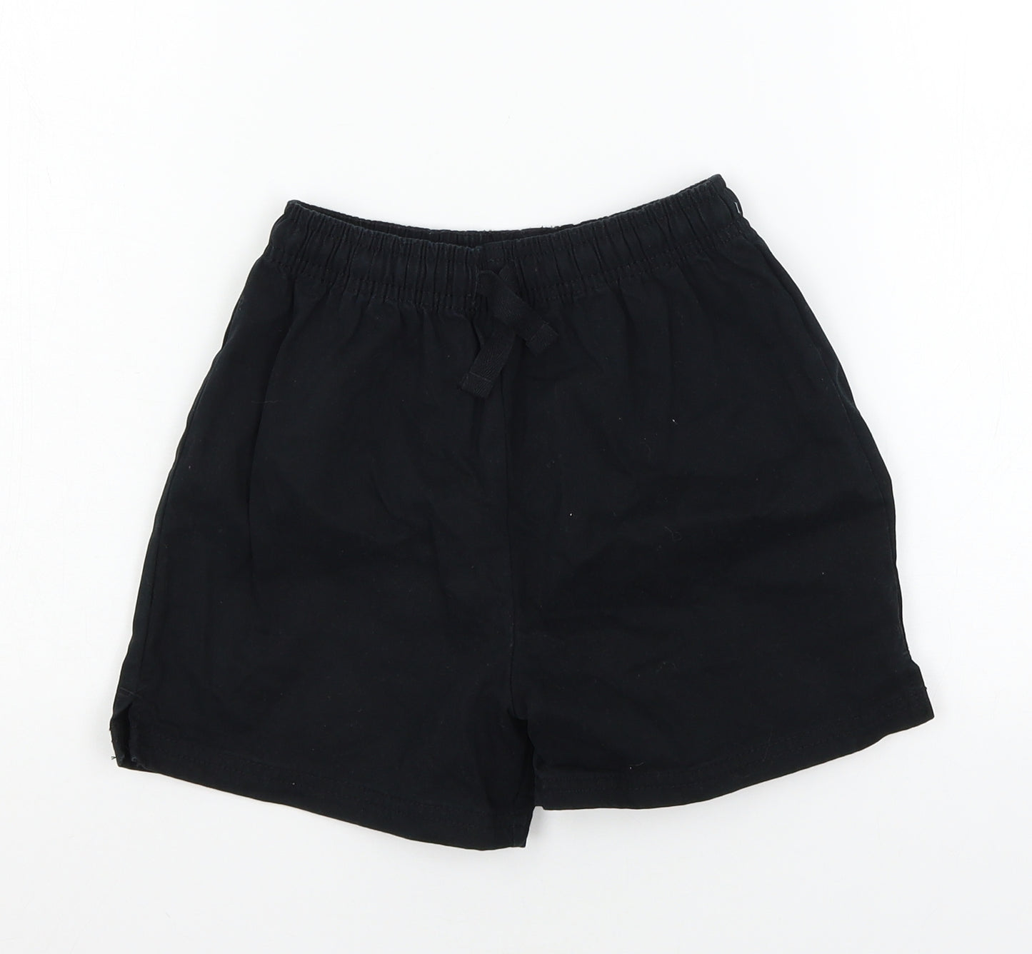 Marks and Spencer Boys Black   Sweat Shorts Size 7-8 Years