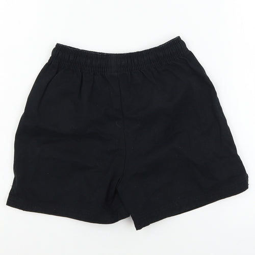Marks and Spencer Boys Black   Sweat Shorts Size 7-8 Years