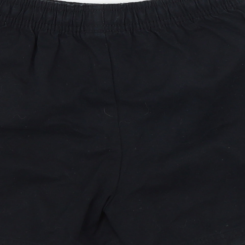 Marks and Spencer Boys Black   Sweat Shorts Size 7-8 Years