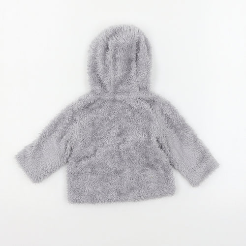 Mothercare Girls Grey   Jacket  Size 3-6 Months