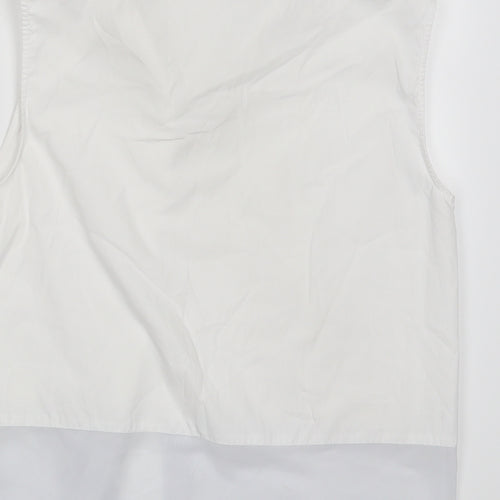 ASOS Womens White   Basic Button-Up Size 8