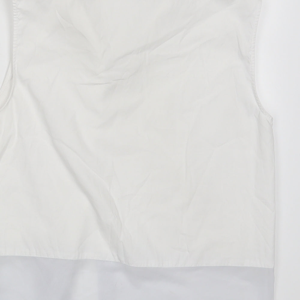 ASOS Womens White   Basic Button-Up Size 8