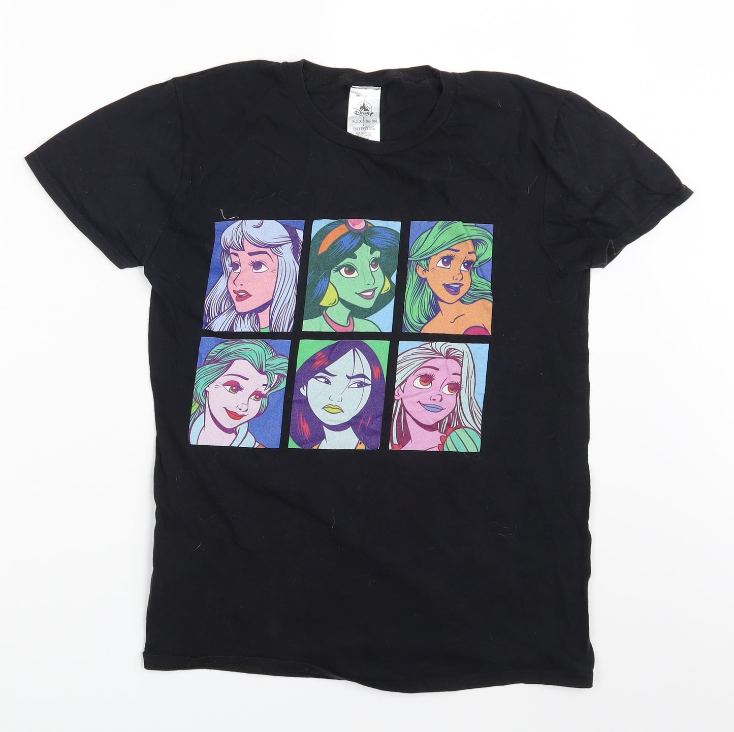 Disney Womens Black   Basic T-Shirt One Size