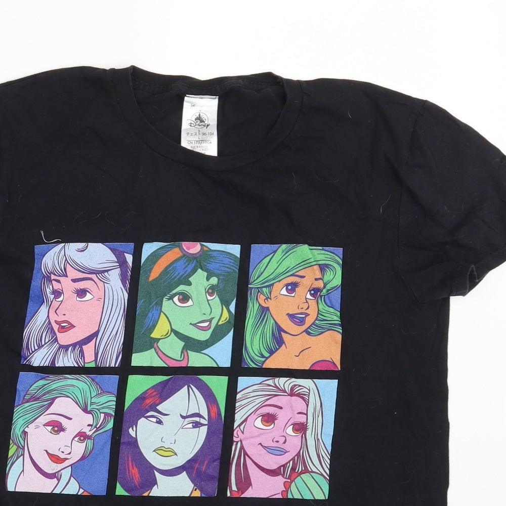 Disney Womens Black   Basic T-Shirt One Size