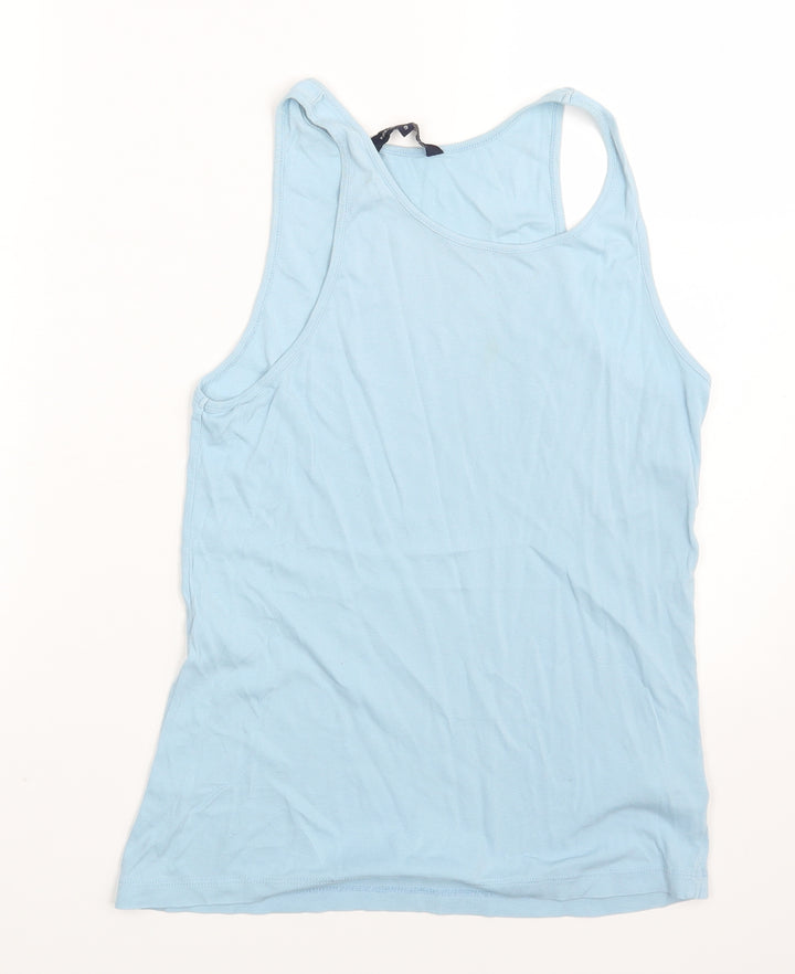 French Connection Mens Blue   Basic Casual Size S