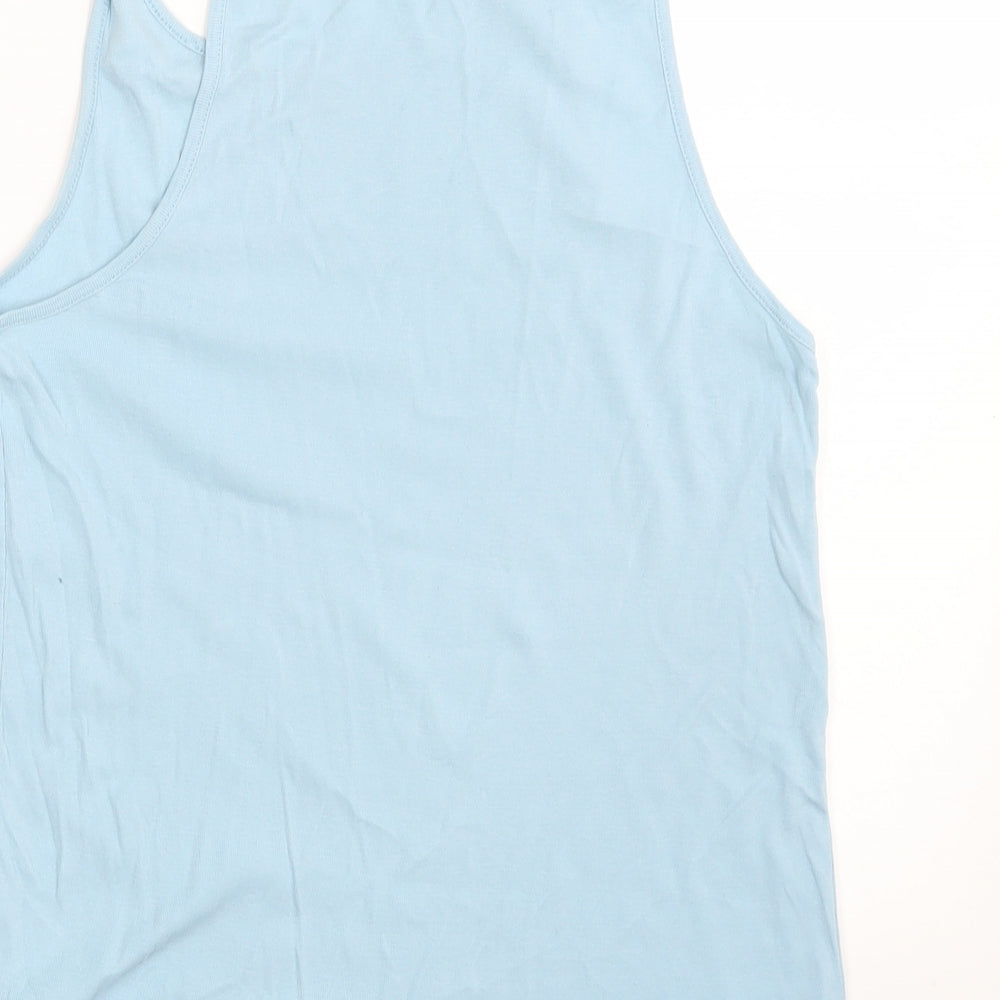 French Connection Mens Blue   Basic Casual Size S