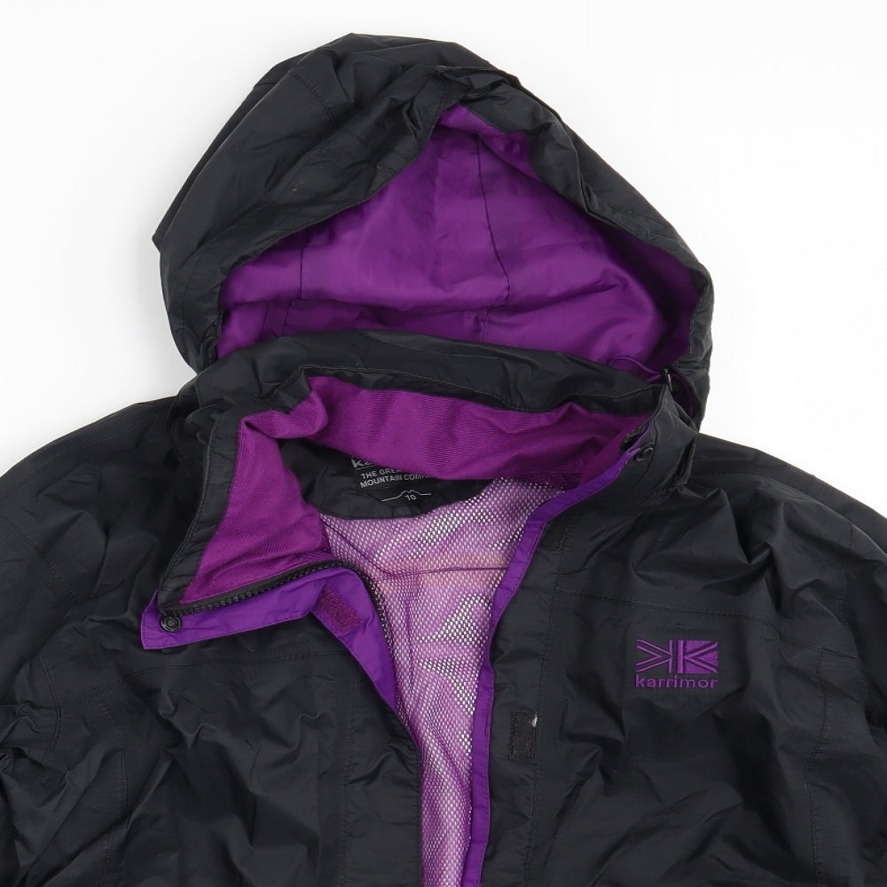 Karrimor Womens Black   Jacket Coat Size 10