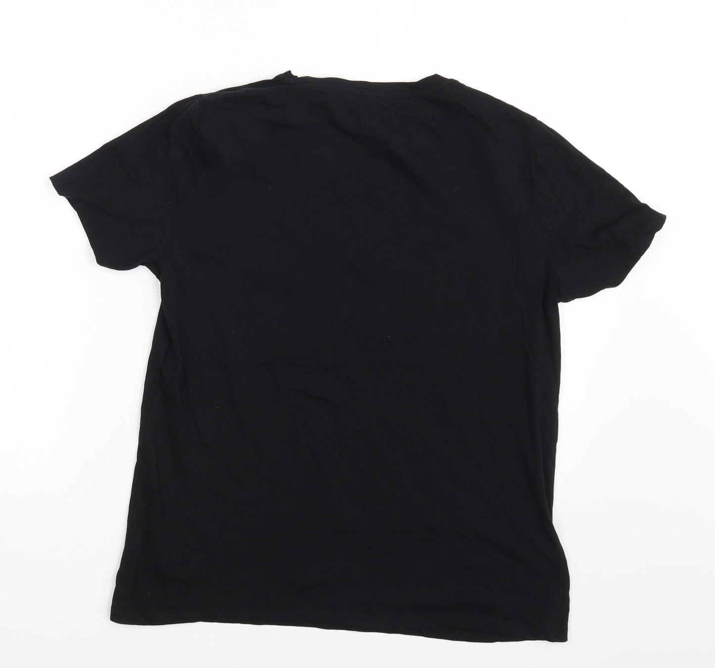 New Look Womens Black   Basic T-Shirt Size 12  - Brunch Club