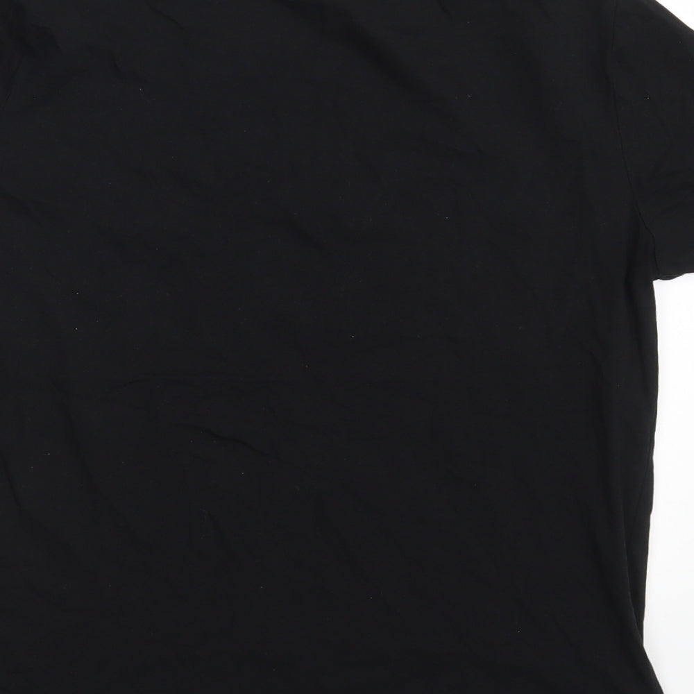 New Look Womens Black   Basic T-Shirt Size 12  - Brunch Club