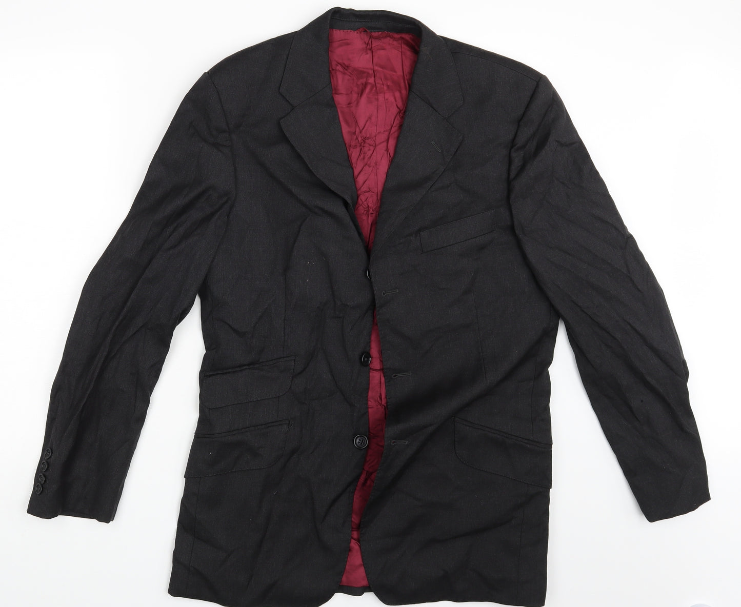 Mark Stephen Marengo Mens Black   Jacket Blazer Size 40
