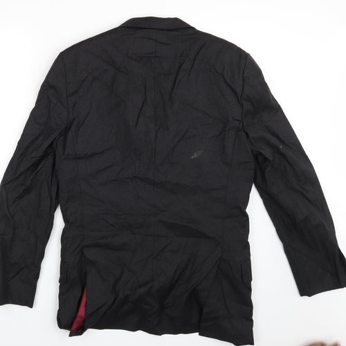 Mark Stephen Marengo Mens Black   Jacket Blazer Size 40