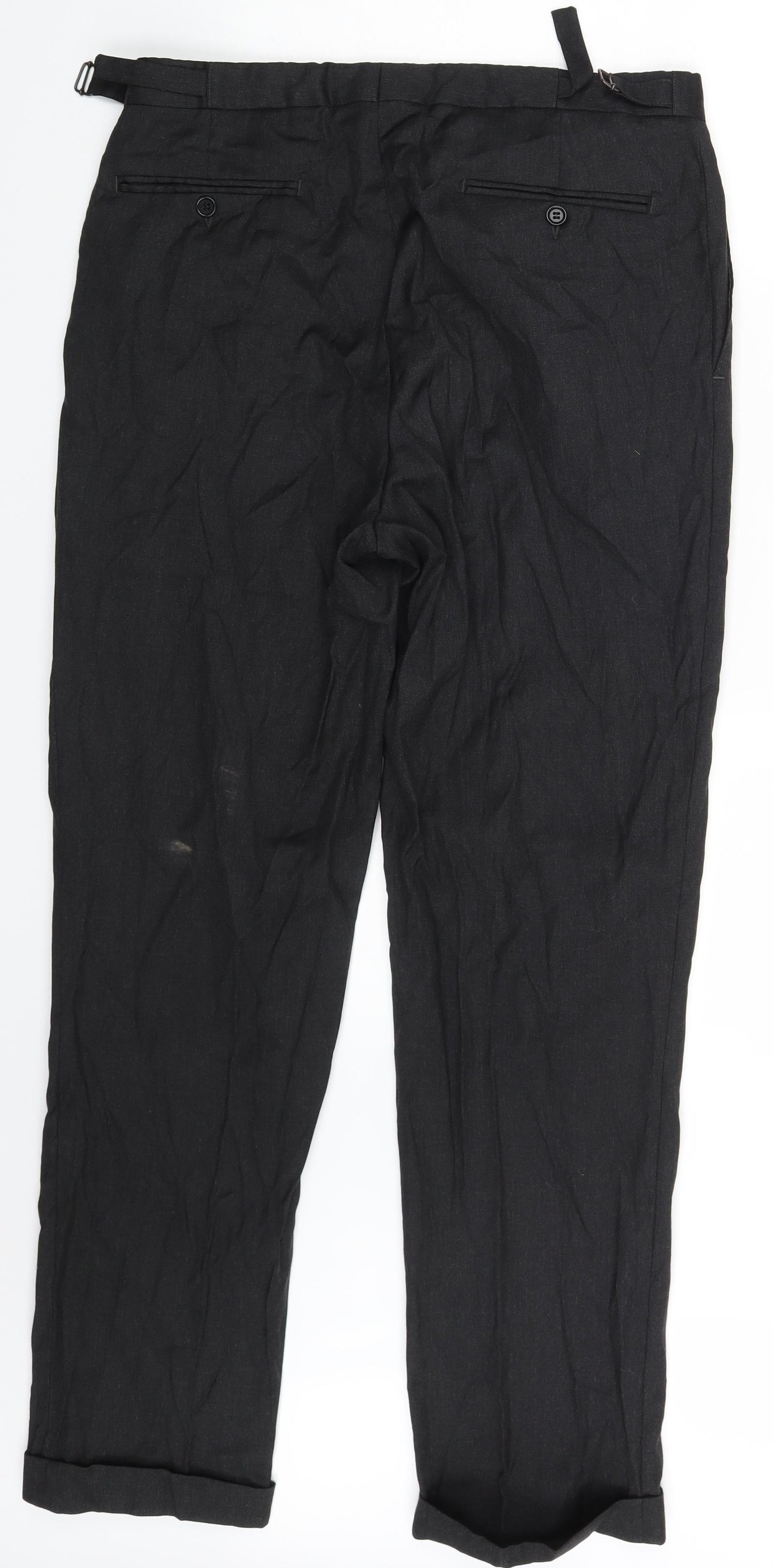 Mark Stephen Marengo Mens Black   Trousers  One Size L31 in