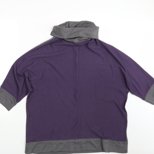 Arista Womens Purple   Pullover Jumper Size 18
