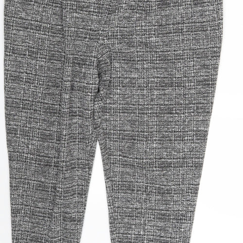 Nutmeg Womens Grey   Trousers  Size 16 L26 in