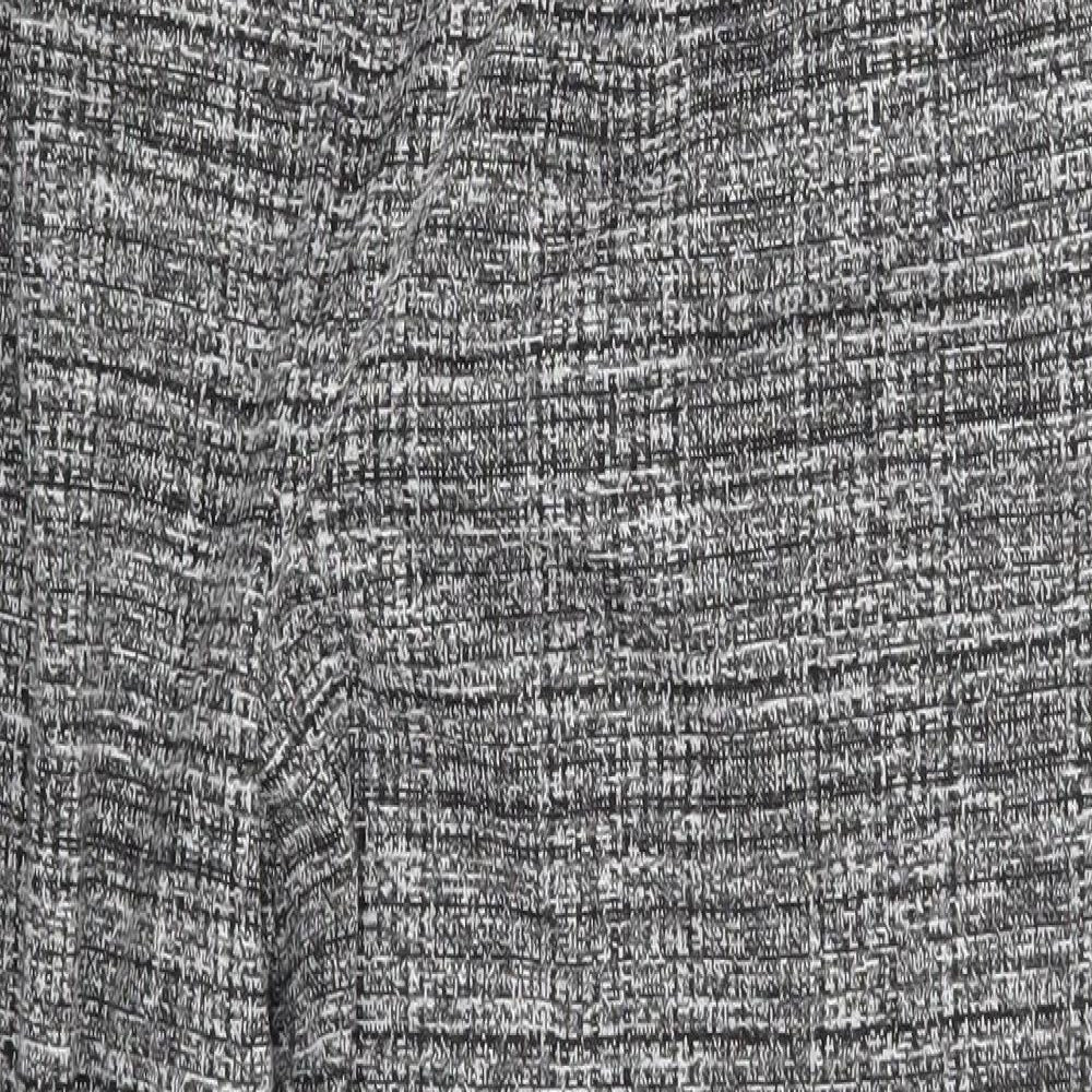 Nutmeg Womens Grey   Trousers  Size 16 L26 in