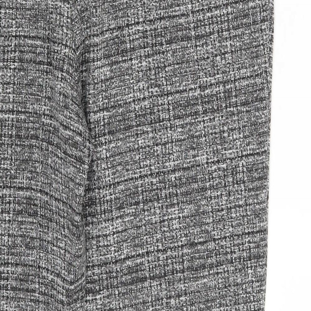 Nutmeg Womens Grey   Trousers  Size 16 L26 in