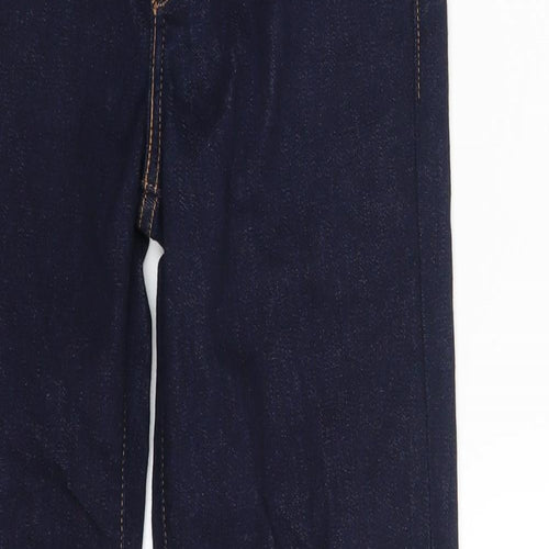 Levi's Womens Blue  Denim Straight Jeans Size 26 L28 in
