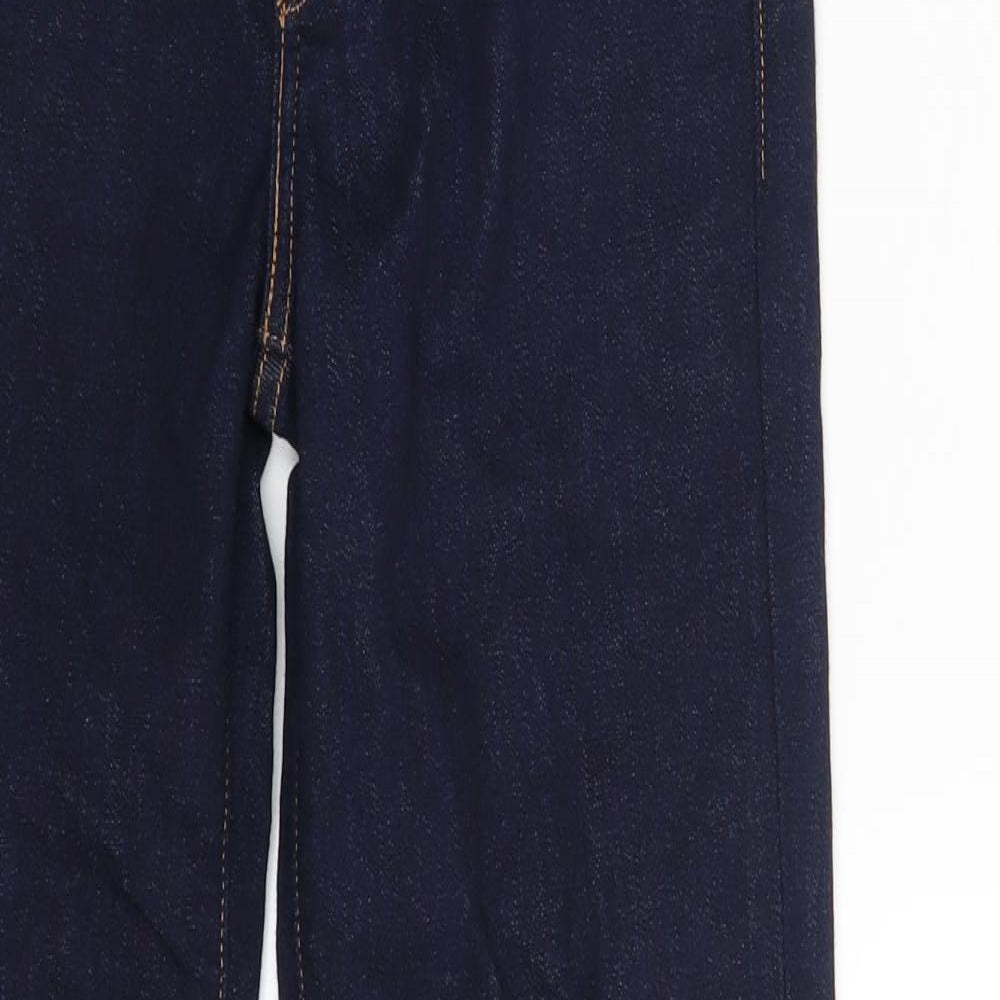 Levi's Womens Blue  Denim Straight Jeans Size 26 L28 in