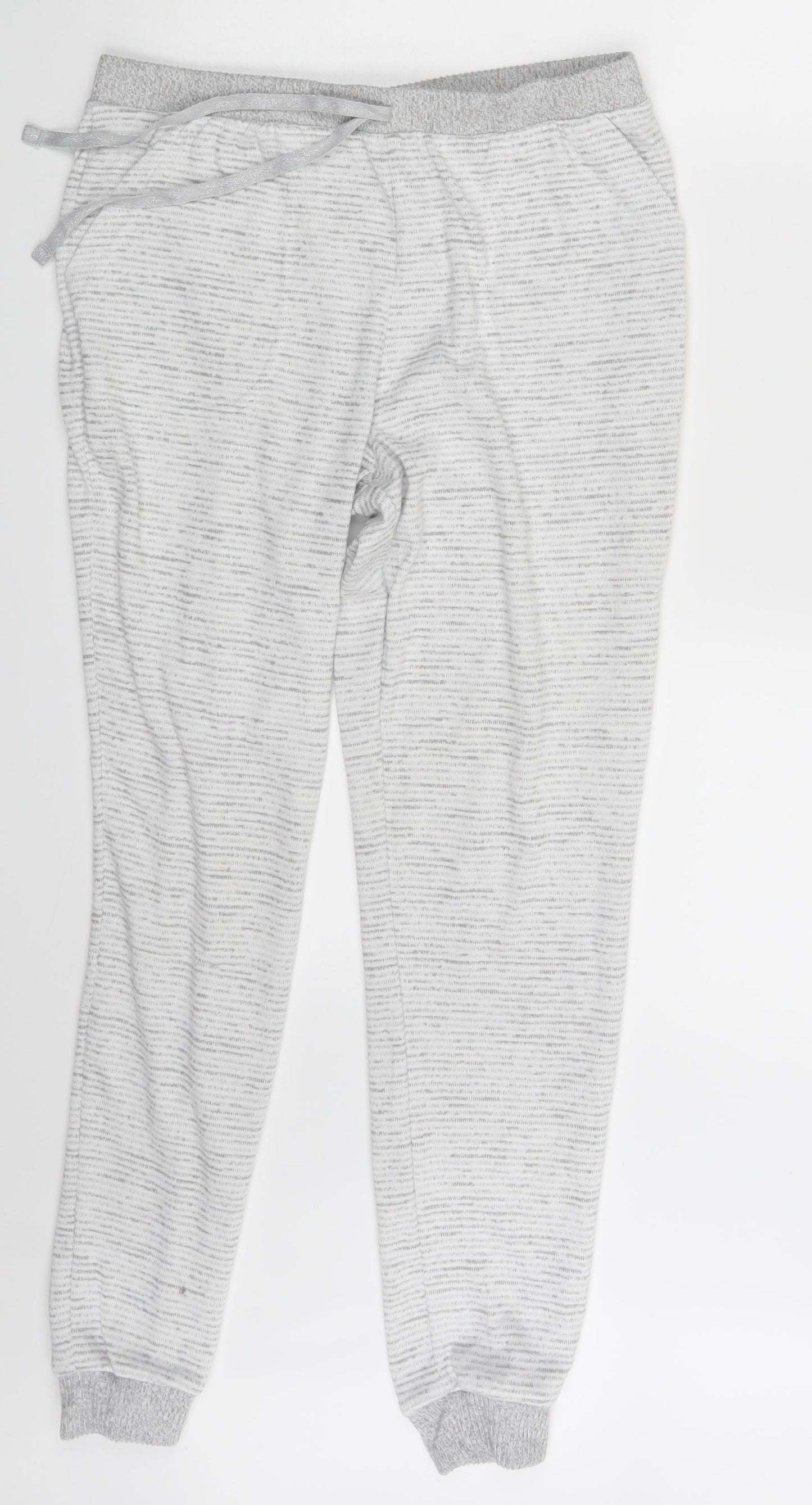 TU Womens White   Jogger Trousers Size 10 L27 in