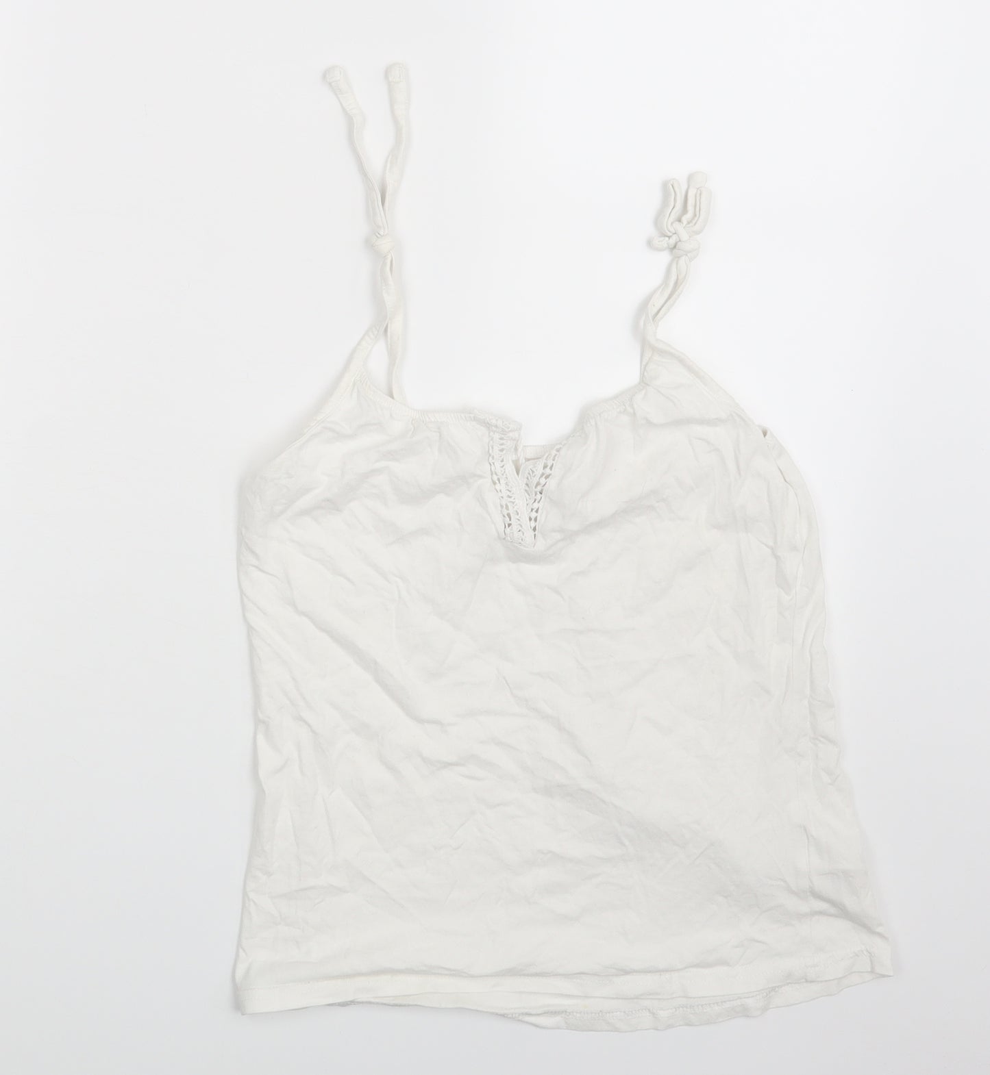 Love To Lounge Womens White   Basic Tank Size 4