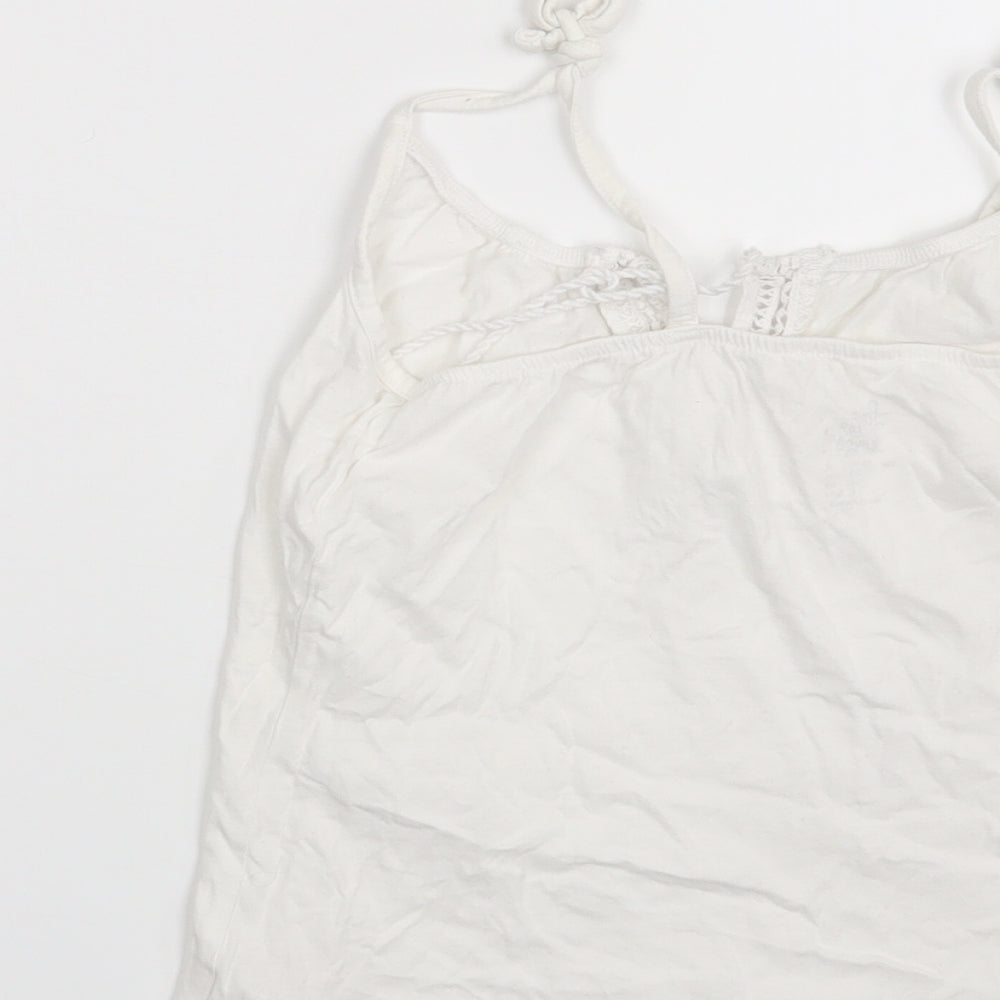 Love To Lounge Womens White   Basic Tank Size 4