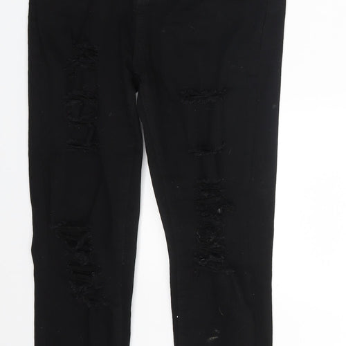 SheIn Womens Black  Denim Skinny Jeans Size XS L26 in